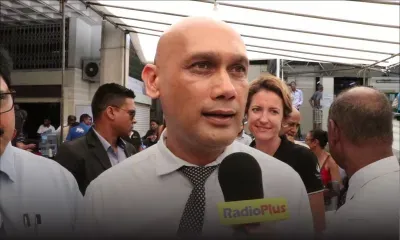 Mega blood donation au bâtiment E. Anquetil à Port-Louis