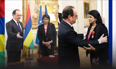 President Gurib-Fakim receives French Legion of Honour