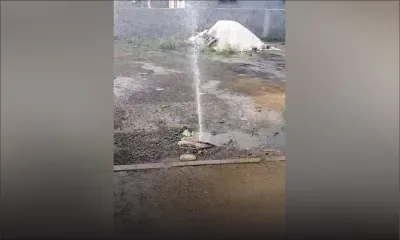 Pamplemousses : la fuite d’eau qui déborde en pleine sécheresse