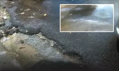 Fuite d’eau à la rue Bancilhon, Port-Louis