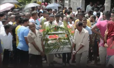 Grand-mère et petite-fille unies dans la mort : funérailles émouvantes à Rose-Belle