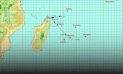 Prévisions de trajectoire de Gamane