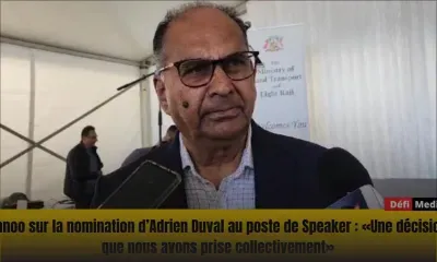 Ganoo sur la nomination d’Adrien Duval au poste de Speaker : «Une décision que nous avons prise collectivement»