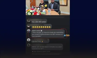 Nominations controversées à la NEF : Ehsan Juman et Raviraj Beechook ne mâchent pas leurs mots sur la conférence de presse du ministre Subron