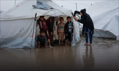 Gaza : 16 morts après des pluies torrentielles, selon la Défense civile