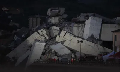 Italie : une quarantaine de morts après l'effondrement du pont autoroutier