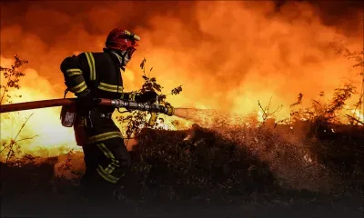 Incendies en Gironde : évacuation préventive de 8.000 personnes