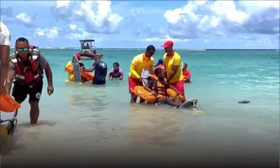 Flic-en-Flac : Lancement d’un 'Floating wheelchair' pour les enfants à besoins spéciaux 