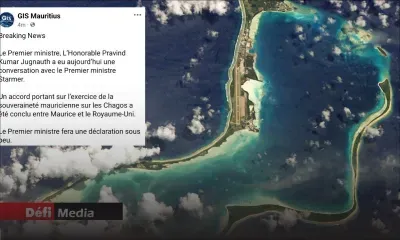 Chagos : un accord conclu entre Maurice et le Royaume-Uni, Pravind Jugnauth fera une déclaration sous peu 