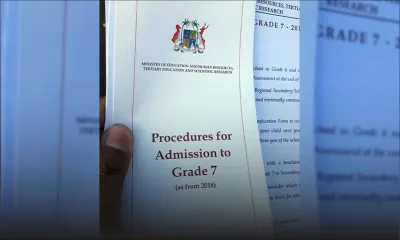 Education : l’exercice d’inscription en Grade 7 est lancé