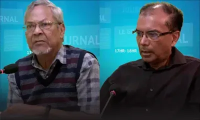 Réforme électorale/ financement des partis politiques : Jack Bizlall et Milan Meetarbhan sont les invités du Grand Journal