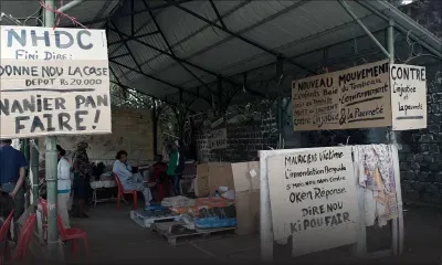 Sinistrés du centre St-Malo : une troisième personne rejoint les deux grévistes de la faim