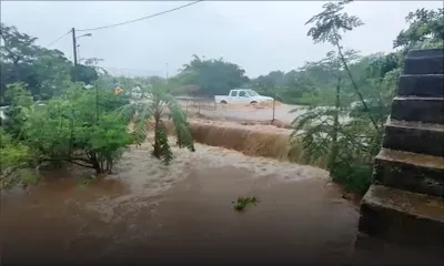 Pluies torrentielles - Gros-Cailloux : plusieurs maisons inondées
