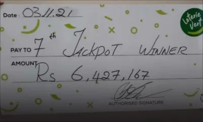 Loterie Vert : une mère de famille se partage le gros lot