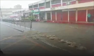 Fortes averses et accumulations d’eau à Candos 