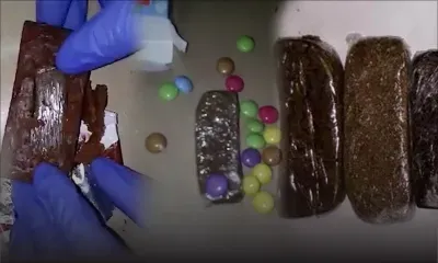 A la veille de Noël à Plaisance : Découverte de 30 grammes de haschich dans du chocolat 