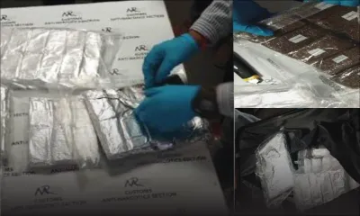 À l’aéroport de Plaisance : saisie de Rs 23 millions de haschich