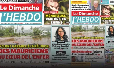 Voici la Une de Le Dimanche/L'Hebdo de ce Dimanche 02 Mars 2025