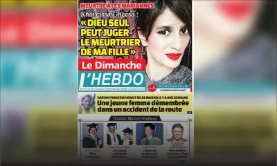Voici la Une de Le Dimanche / L'Hebdo