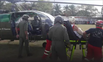 Dodo Trail : le Chetak porte secours à un participant réunionnais 