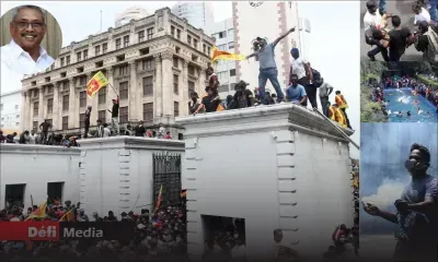 Sri Lanka: l'argent liquide laissé par le président en fuite remis à la police