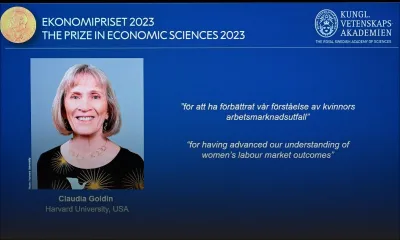 Le Nobel d'économie décerné à l'Américaine Claudia Goldin