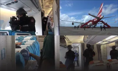 Exercice de simulation : détournement d’avion et prise d’otages à l’aéroport