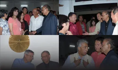 [En images] Les dirigeants de l'Alliance Nationale conviés à un dîner par le Hua Lien Club