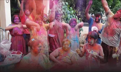 Célébration de Holi, une fête haute en couleur 