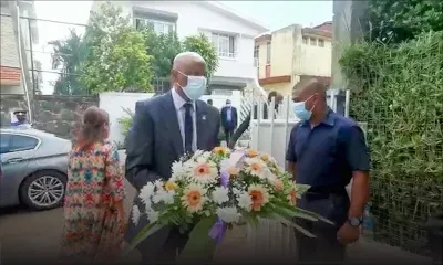 Décès de l’ex-président Offmann : des ministres lui rendent un dernier hommage 