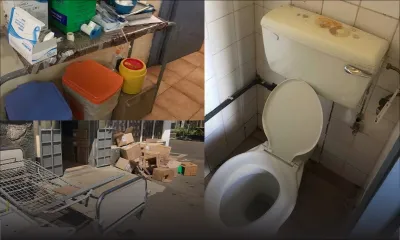 PNQ : voici les photos prisent par XLD qui déplore un manque d'hygiène à l’hôpital du Nord