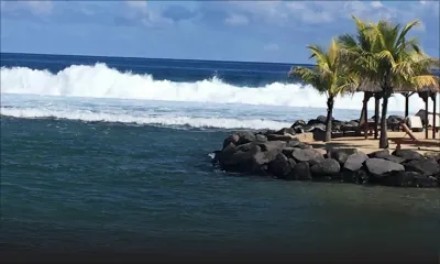Fortes houles : une amélioration de l’état de la mer attendue ce soir 