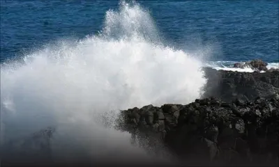 Avis de fortes houles maintenu : « Vagues de 6 m 50 ces dernières 24 heures », indique la météo