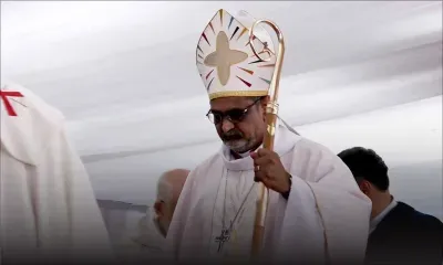 Messe de départ de Mgr Ernest qui sera en poste bientôt à Rome