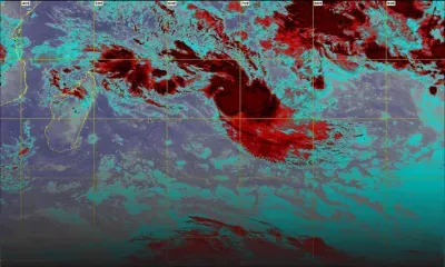 Météo : la perturbation tropicale s'est intensifiée en une dépression tropicale