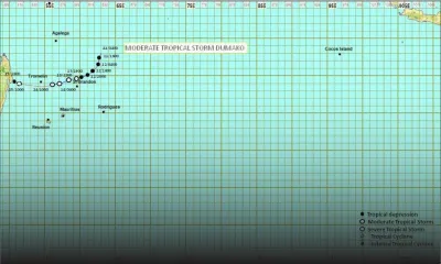Dumako à 440 km de Grand-Baie, pas une menace selon la météo 