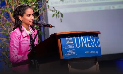 Jane Constance reconduite en tant qu'Artiste de l'Unesco pour la paix