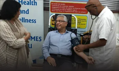 Pravind Jugnauth appelle à la population pour faire don de sang