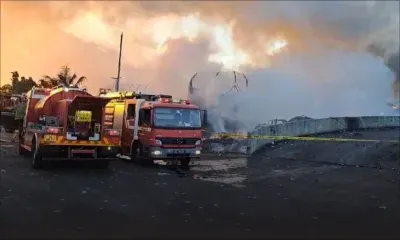 [En direct] Roche-Bois : le dépotoir en flammes