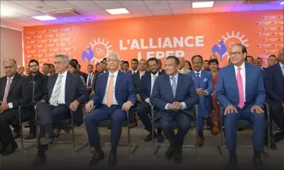 Les 60 candidats de l'Alliance Lepep présentés : 50 hommes et 10 femmes issus de cinq partis politiques 