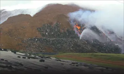 Incendie à Mare Chicose : la qualité de l’air sous surveillance  