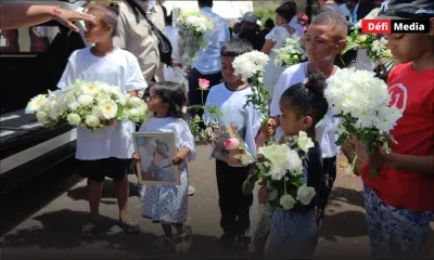 Funérailles de la petite Élodie Kathalea Gaspard