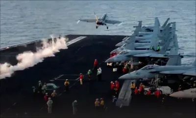 Les Houthis revendiquent deux attaques contre un porte-avions américain en mer Rouge 