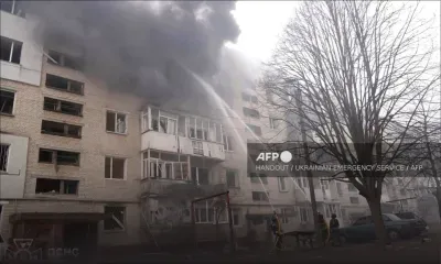 Ukraine : une frappe russe à Soumy fait près de 90 blessés, dont 17 enfants