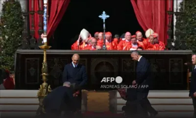 [En images] Les funérailles du pape François commencent au Vatican