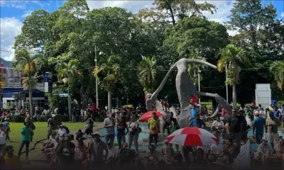 [En images] Marche pacifique du Kolektif 420 pour réclamer la légalisation du cannabis