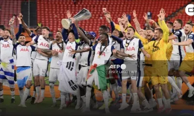 Foot: Tottenham remporte la Ligue Europa face à Manchester United (1-0)