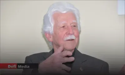 Paul Bérenger face à la presse ce jeudi matin