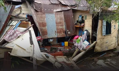 Rose-Hill : La maison de la famille Rabaye endommagée