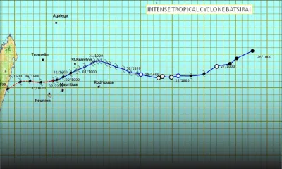 Batsirai : l’alerte 4 maintenue à 23 h, prochain bulletin à 01 h 00